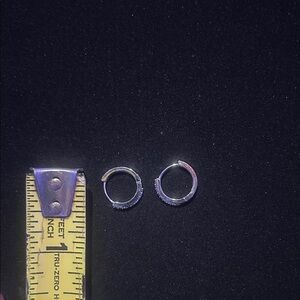 Silver Hoop Earrings